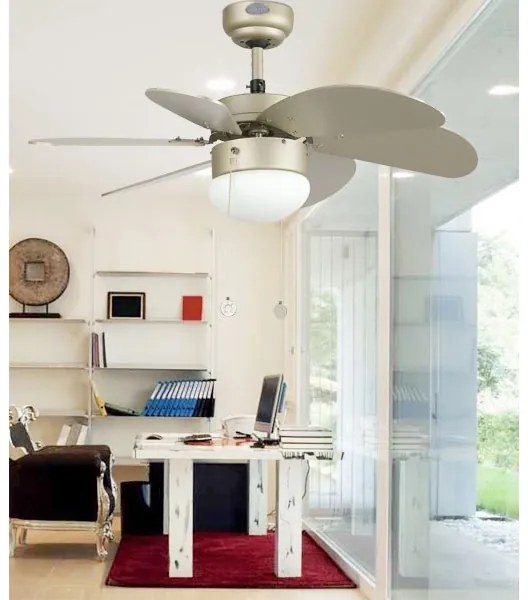 Globo 03801 - Mennyezeti ventilátor RIVALDO 1xE14/60W/230V