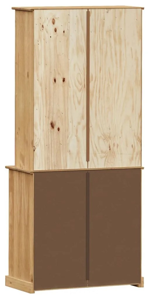 VIGO tömör fenyőfa magasszekrény 80x40x176 cm