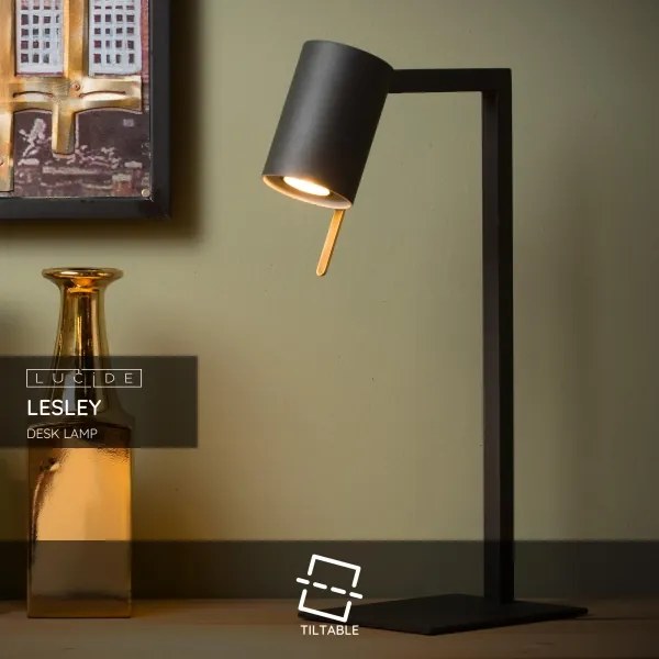 Lucide 03525/01/30 - Asztali lámpa LESLEY 1xGU10/35W/230V