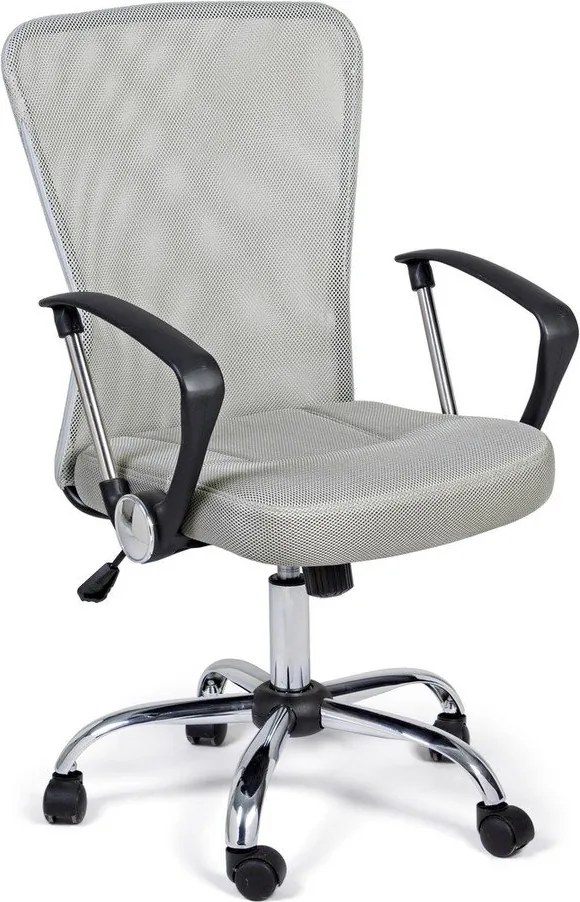 Világosszürke kárpitozott irodai szék Brisbane – Yes Everyday