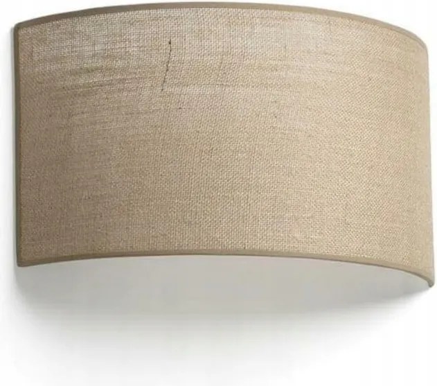 Faro Otton R fali lámpa, 2x E27, juta, fehér/barna, IP20