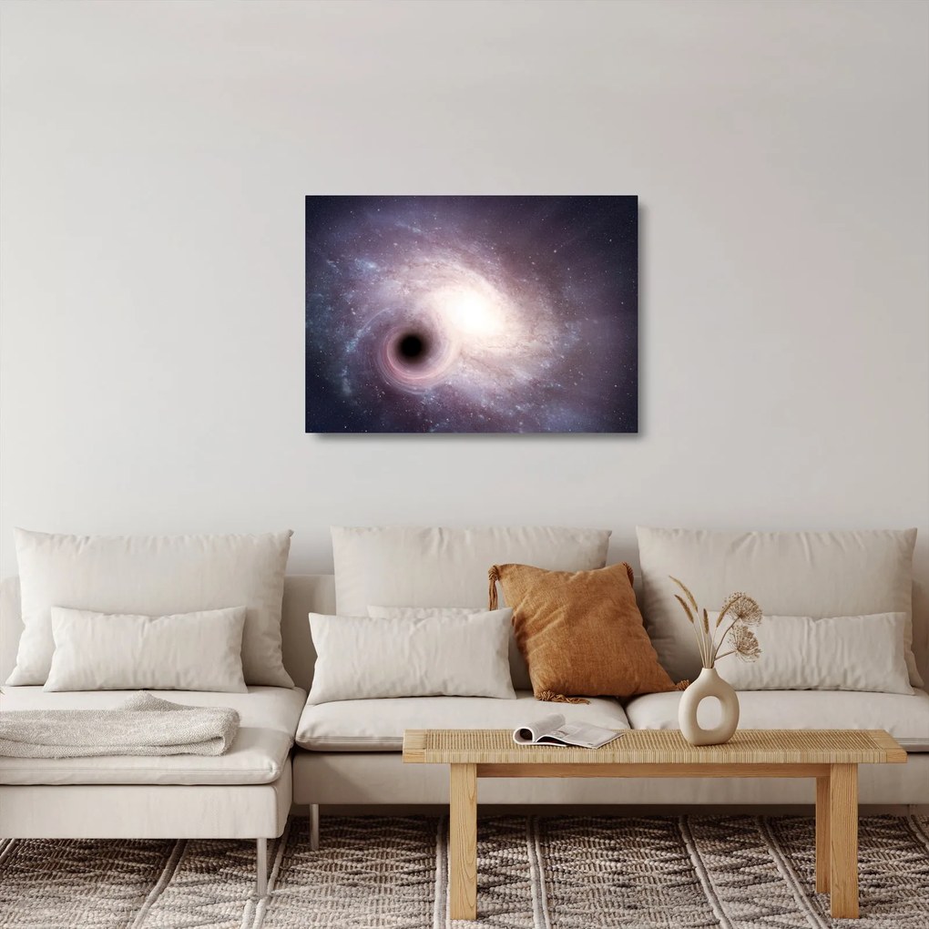 Üveg kép - Spirálgalaxisok (70x50 cm)