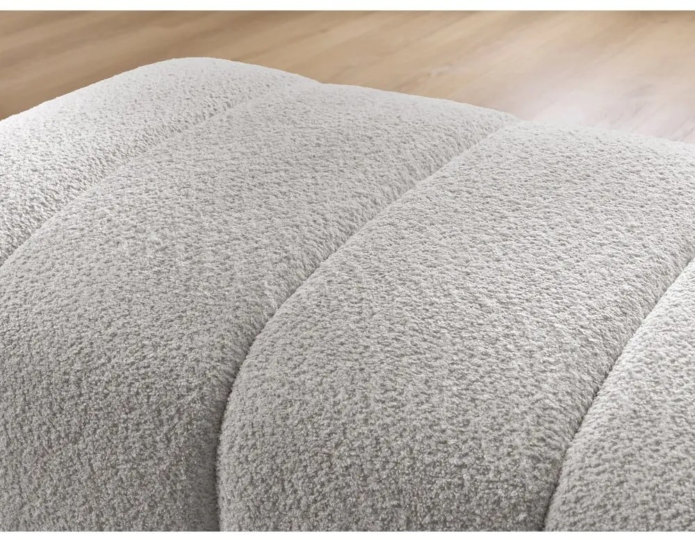 Világosszürke buklé lábtartó Annecy – Bobochic Paris