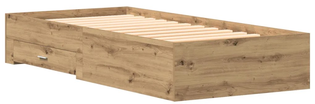 Ágykeret Artisan Oak 90x190 cm Műanyag