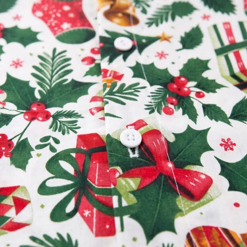 Karácsonyi ágyneműhuzat Holly Jolly EMI, A standard egyszemélyes ágy szett tartalma: 1x 140x200 + 1x 70x90