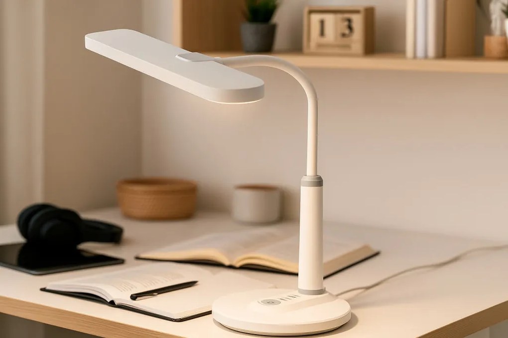 KAJA K-BL1185 BIAŁY DAFI Fehér Színű Asztali Lámpa 10W LED 530Lm 3000–5700K IP20