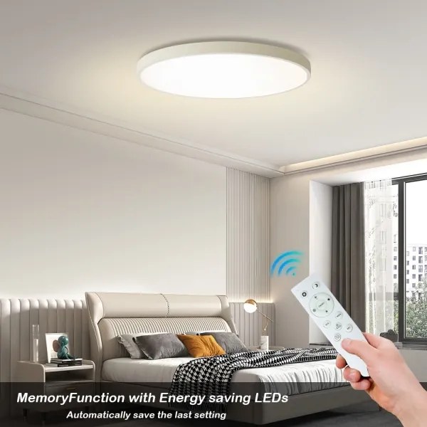 Brilagi - LED dimmelhető világítótest POOL SMART LED/100W/230V Ø 80 cm Wi‑Fi Tuya fehér + távirányító
