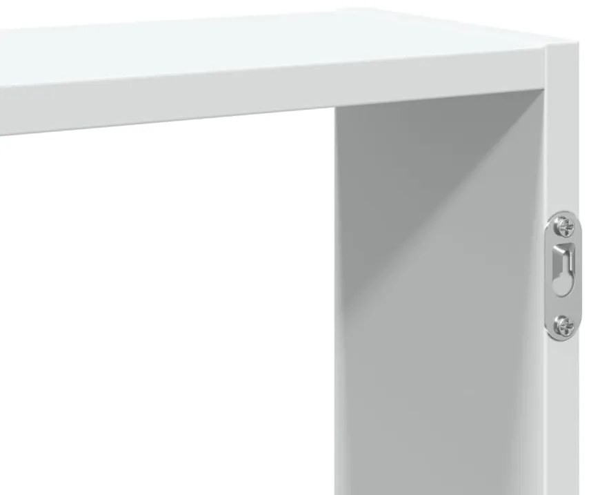 fehér fali polc 99 x 15 x 60 cm rétegelt fa