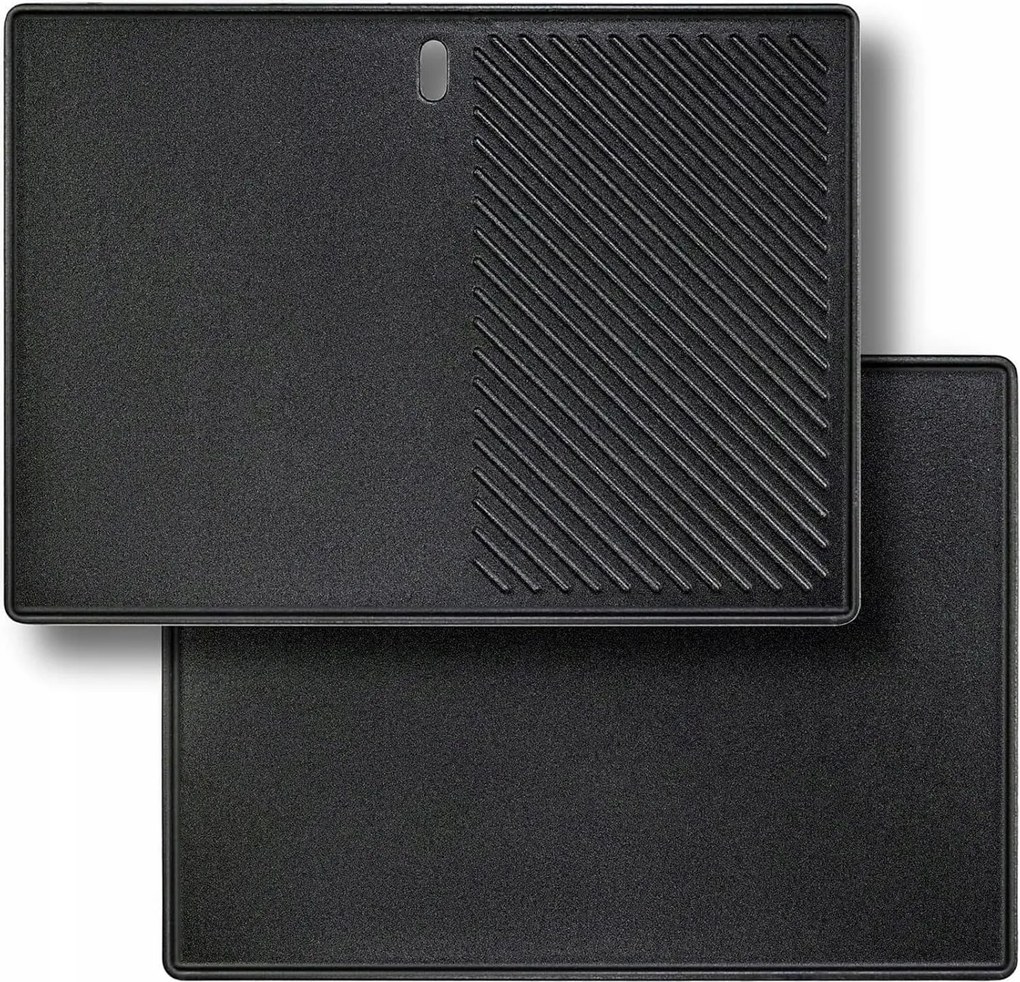 Öntöttvas grilllap 43,5 x 31,5 cm gázgrillhez, kétoldalas
