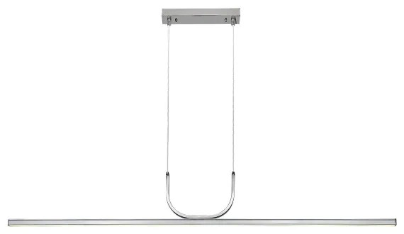 Rabalux 72129 - LED Csillár zsinóron ELIA LED/25W/230V 3000K króm