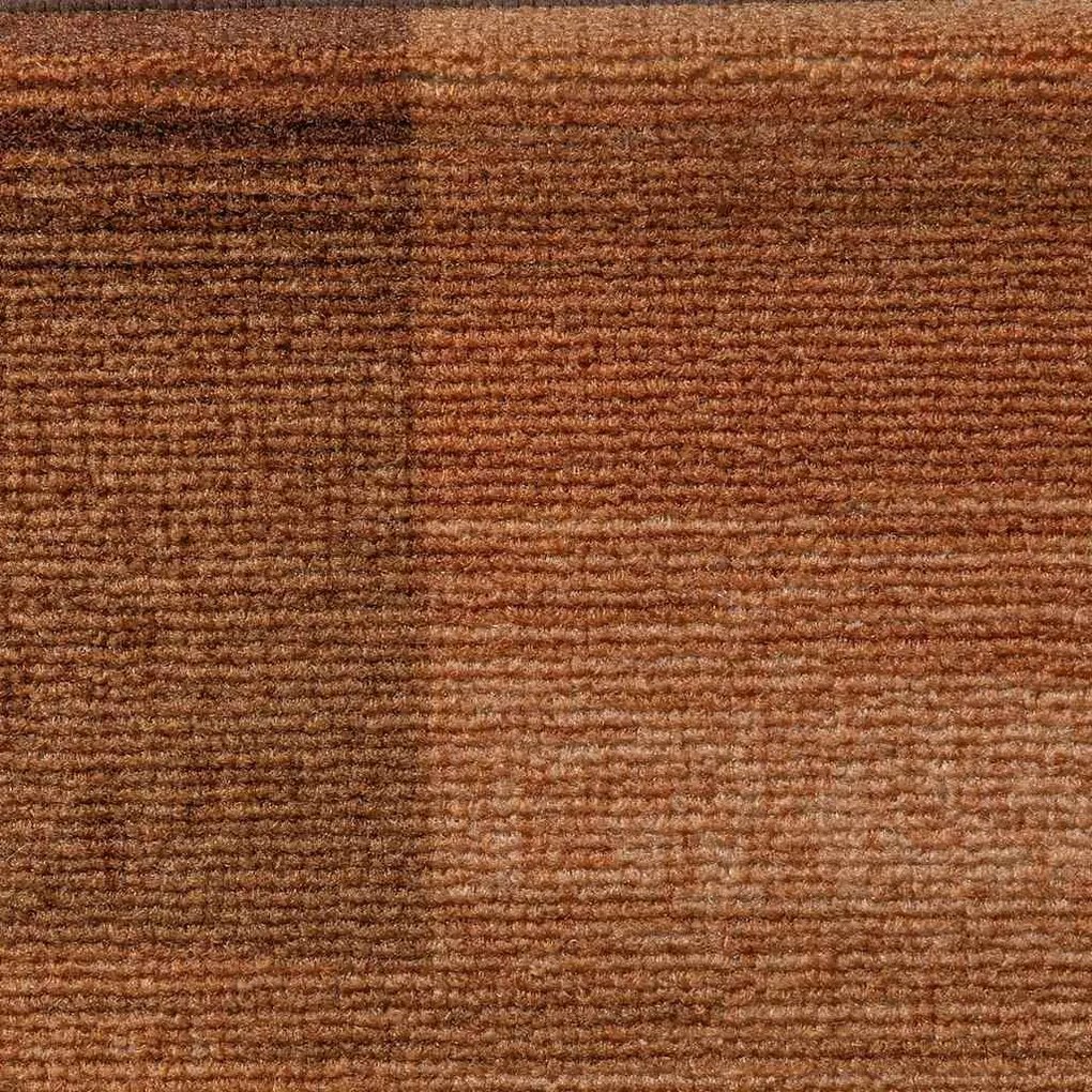 5 db barna öntapadó lépcsőszőnyeg 65x21x4 cm