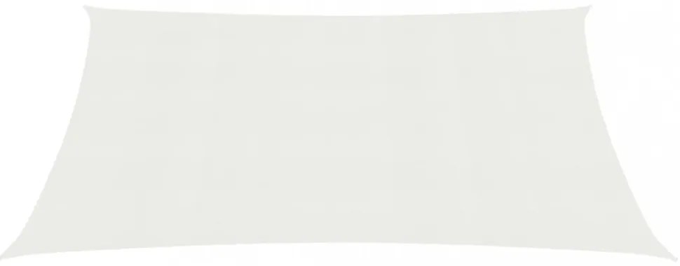 fehér HDPE napvitorla 160 g/m² 2 x 5 m
