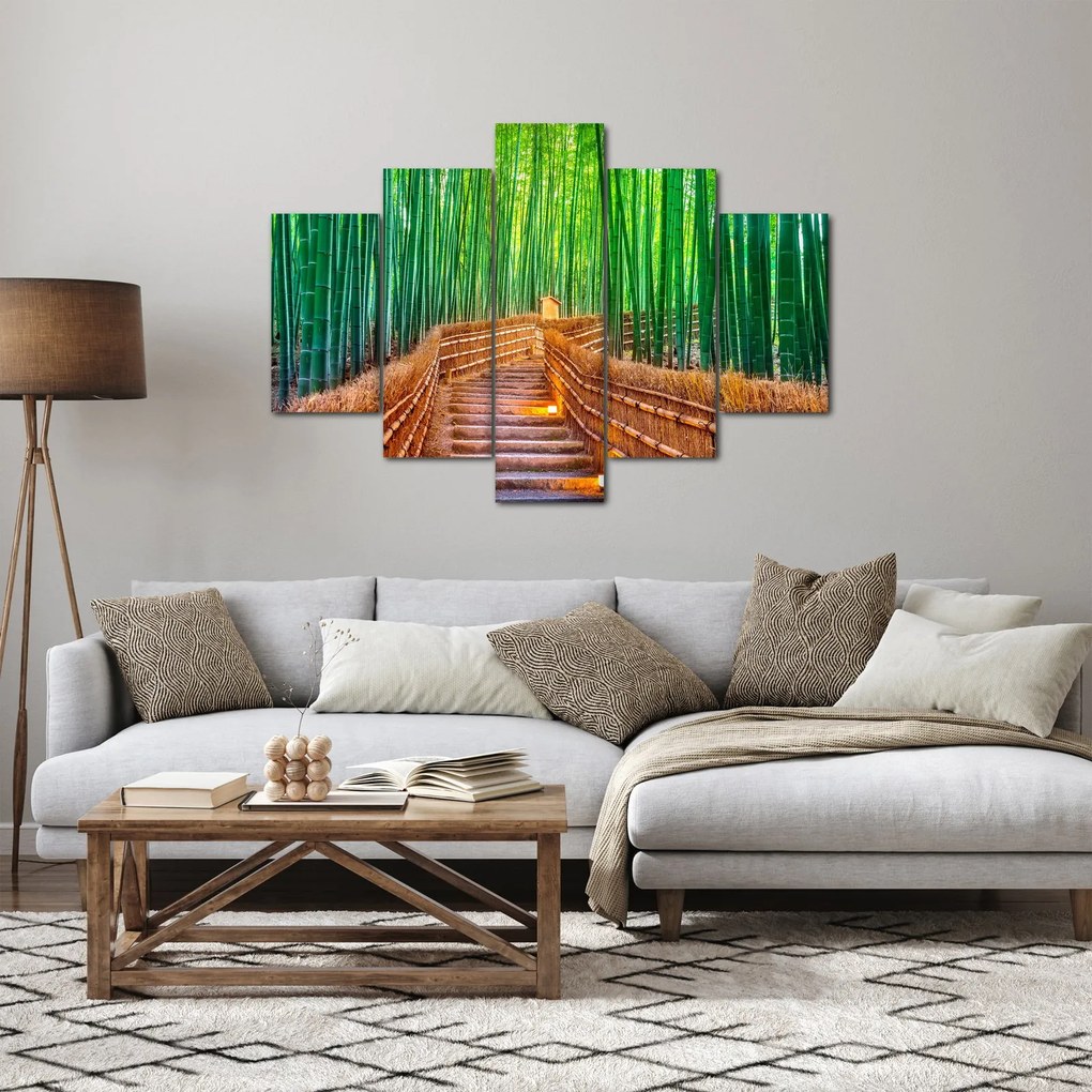 Kép - Japán bambusz erdő (150x105 cm)
