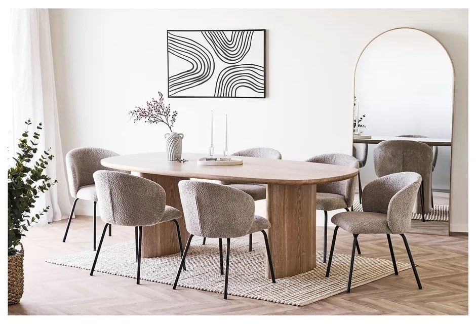 Világoskék kerámia váza (magasság 22 cm) Mimi – House Nordic