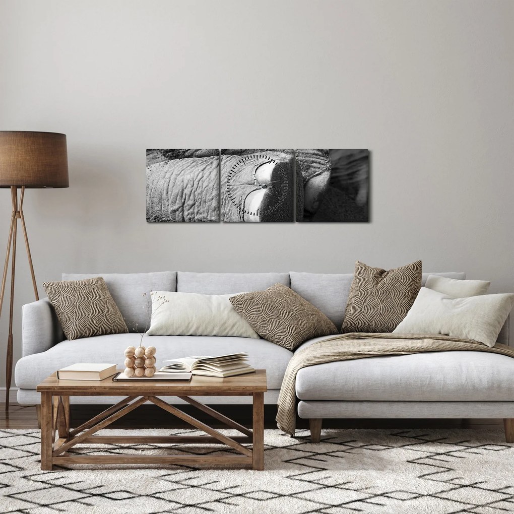 Kép - Elefánt láb (órával) (90x30 cm)
