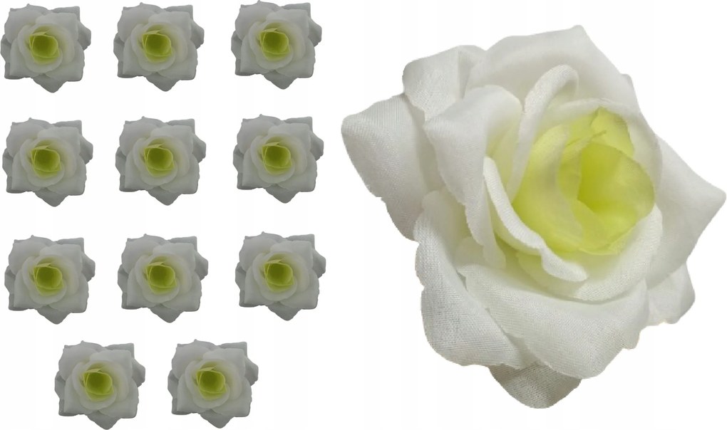 12 db Mesterséges rózsa csomó fej Mesterséges Virágok Rózsák Rügy