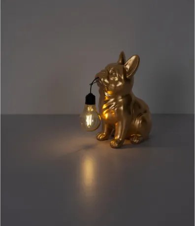 Globo 36333G Solar lámpa, műanyag arany/fekete/borostyánsárga matt, ki/be kapcsoló, AA 300mAh 1.2V elemmel, IP44, HxSzxM: 240x120x245mm, tartozék: LED 0.06W 3V, 3000K