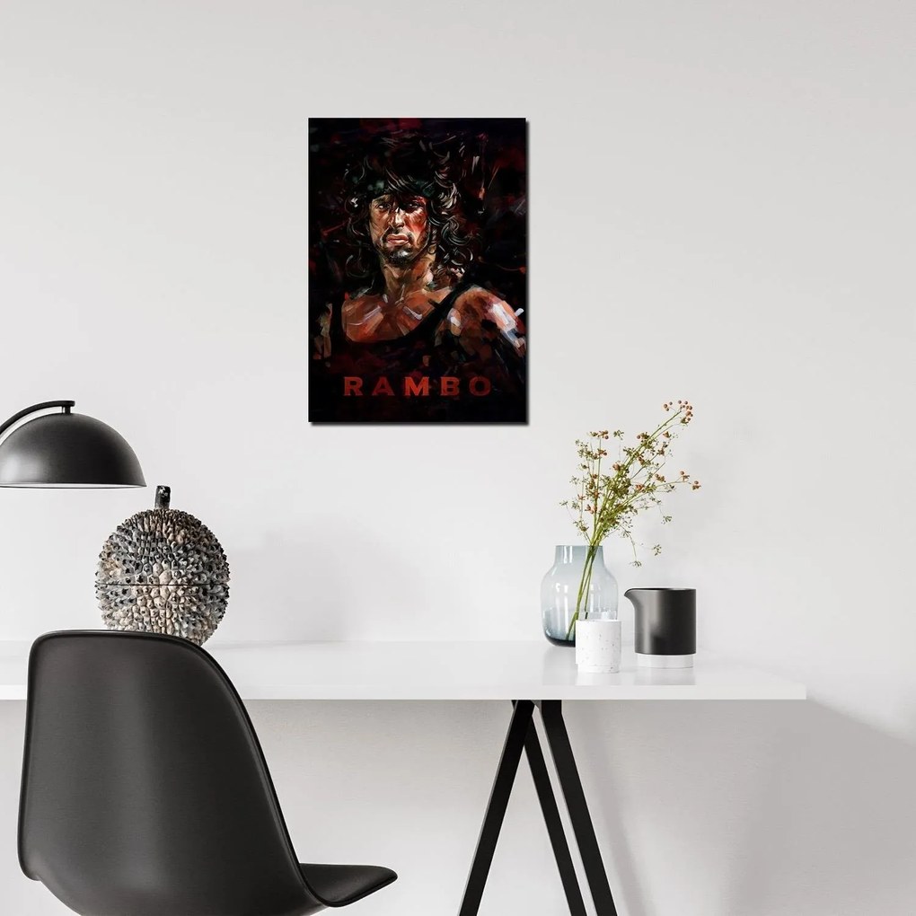 Gario Vászonkép Rambo, Sylvester Stallone - Dmitry Belov Méret: 60 x 90 cm