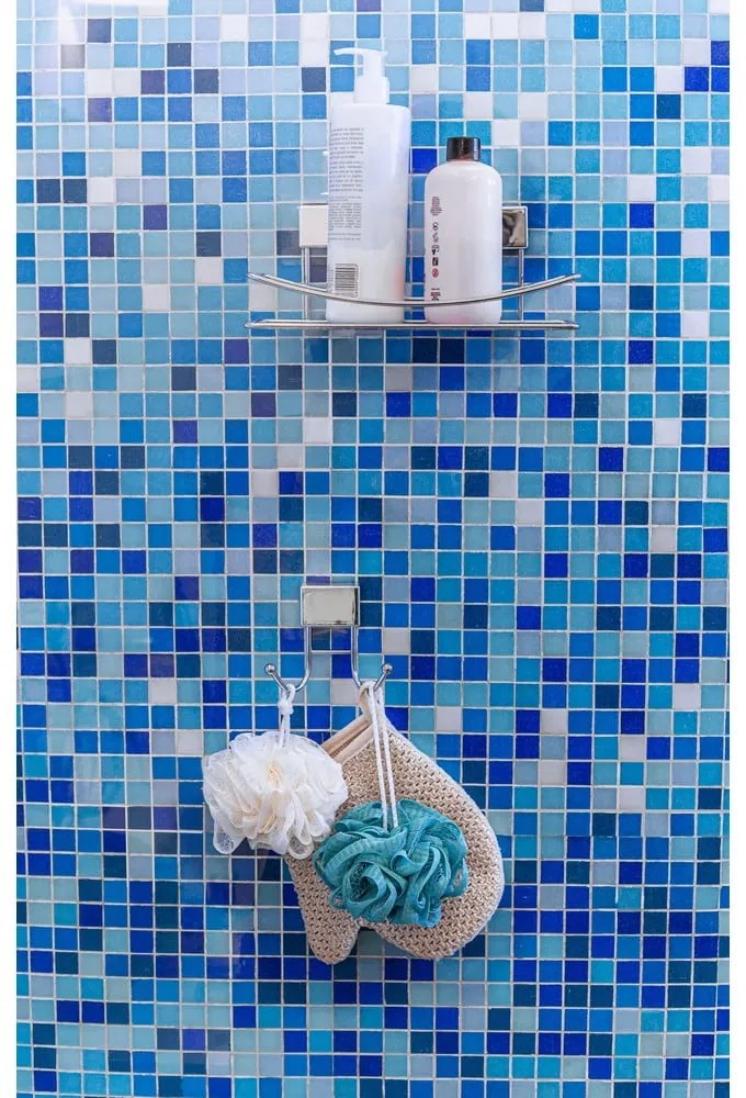 Shower fürdőszobai polc, öntapadós - Compactor