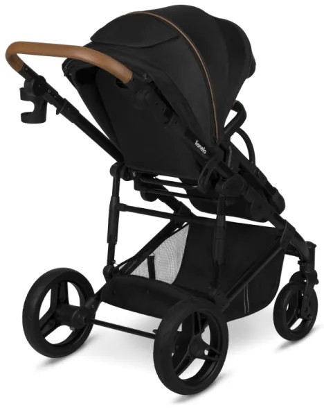 Lionelo - 2 az 1-ben kombinált babakocsi MARI TOUR Fekete ónix