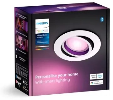 Philips - LED RGBW Dimmelhető függesztett mennyezeti lámpa Hue CENTURA 1xGU10/4,2W/230V