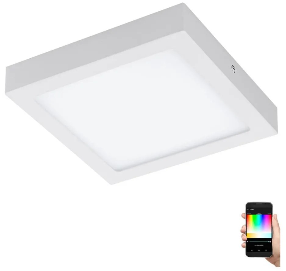 Eglo 96672 - LED RGBW Dimmelhető mennyezeti lámpatest FUEVA-C LED/15,6W/230V BT