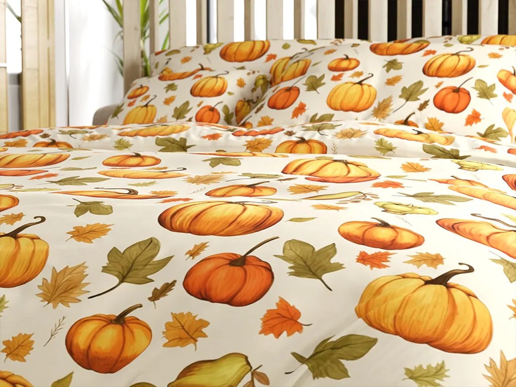 Mikroszálas ágyneműhuzat AUTUMN PUMPKINS színes Ágyneműhuzat mérete: 70 x 90 cm | 140 x 220 cm