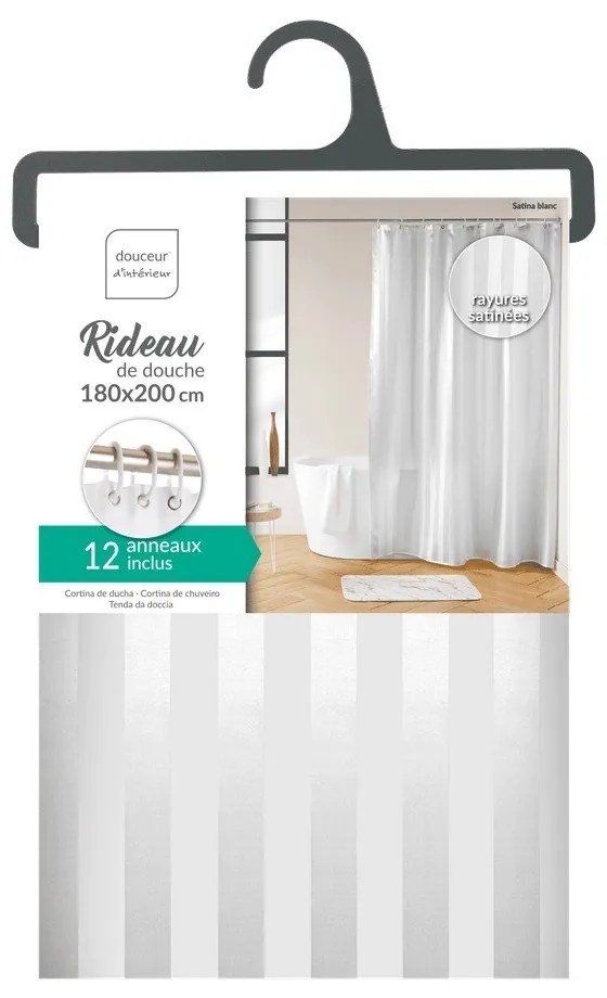 Zuhanyfüggöny 180x200 cm Satina – douceur d'intérieur