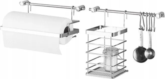 Konyhai Tartó 10 Részes Krómozott Metlex MX-4540