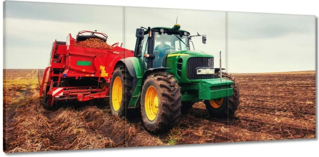 Képek 150x70 Traktor szántóföld farmer