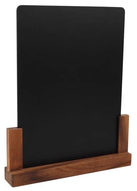Rustic tábla akácfa állvánnyal, magasság 32 cm - T&G Woodware