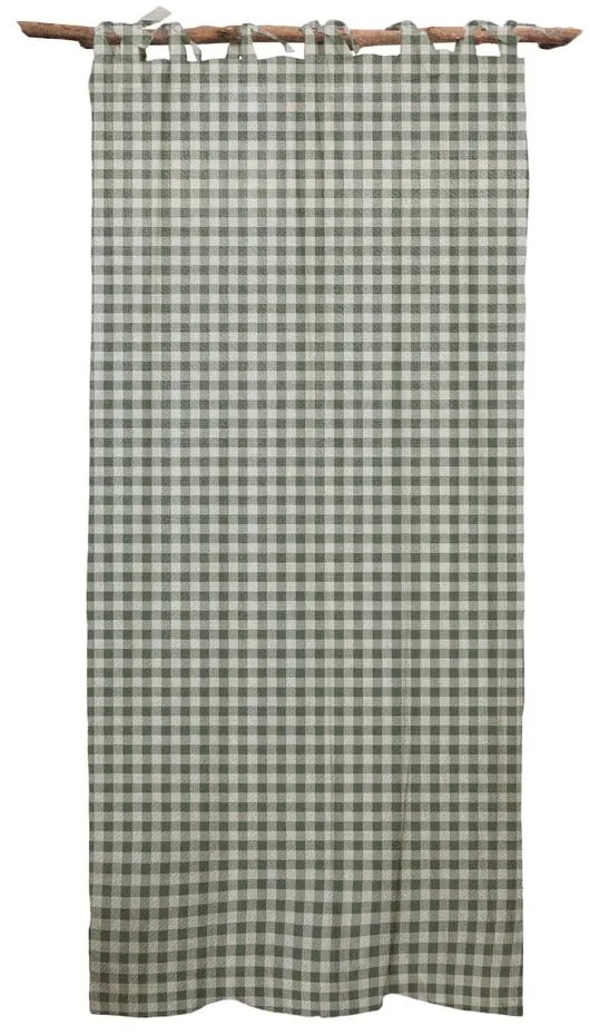 Cortina Hogar Green Vichy zöld függöny - Really Nice Things