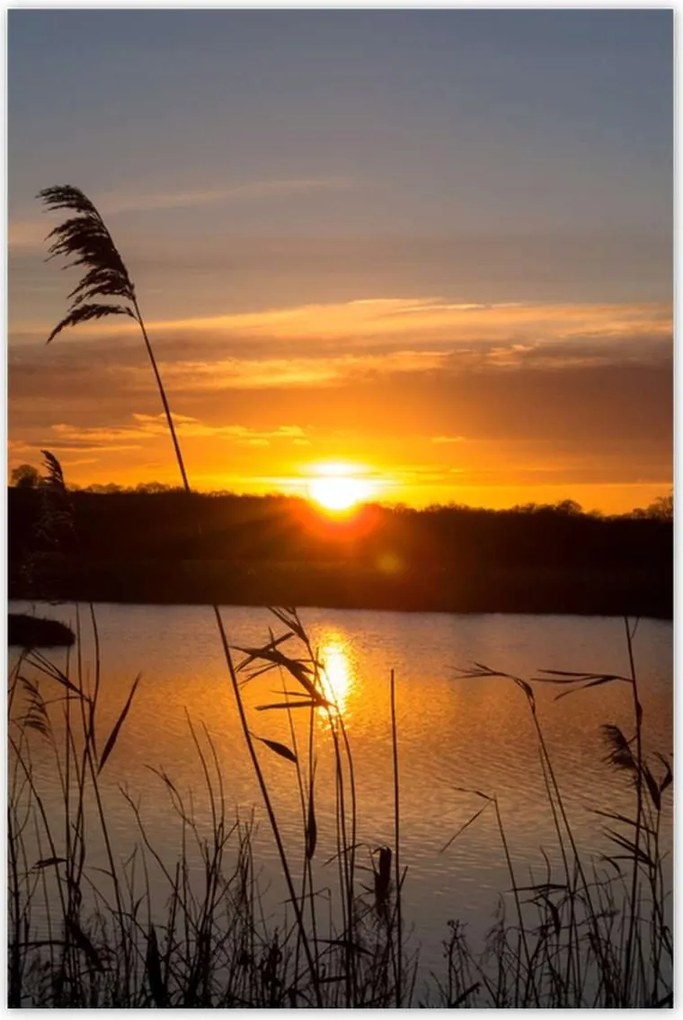 Poszterek 80x120 Nyugat a tóparton