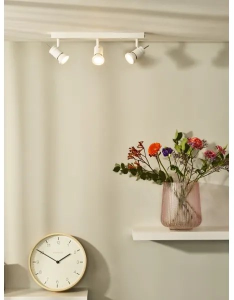 Lucide 17990/15/31 - LED spotlámpa TWINNY-LED 3xGU10/4,5W/230V fehér