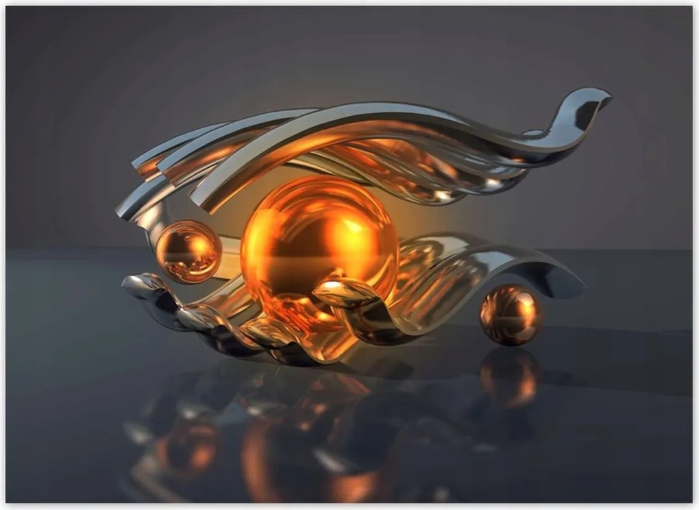 Fotótapéták 254x184 Absztrakt Golyók a kézben