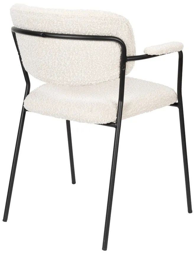 Fehér étkezőszék szett 2 db-os Jolien – White Label