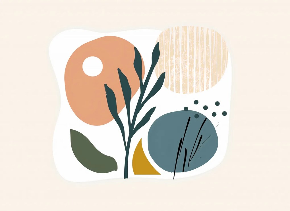 Poszter 55x40cm Pasztell Gyümölcs