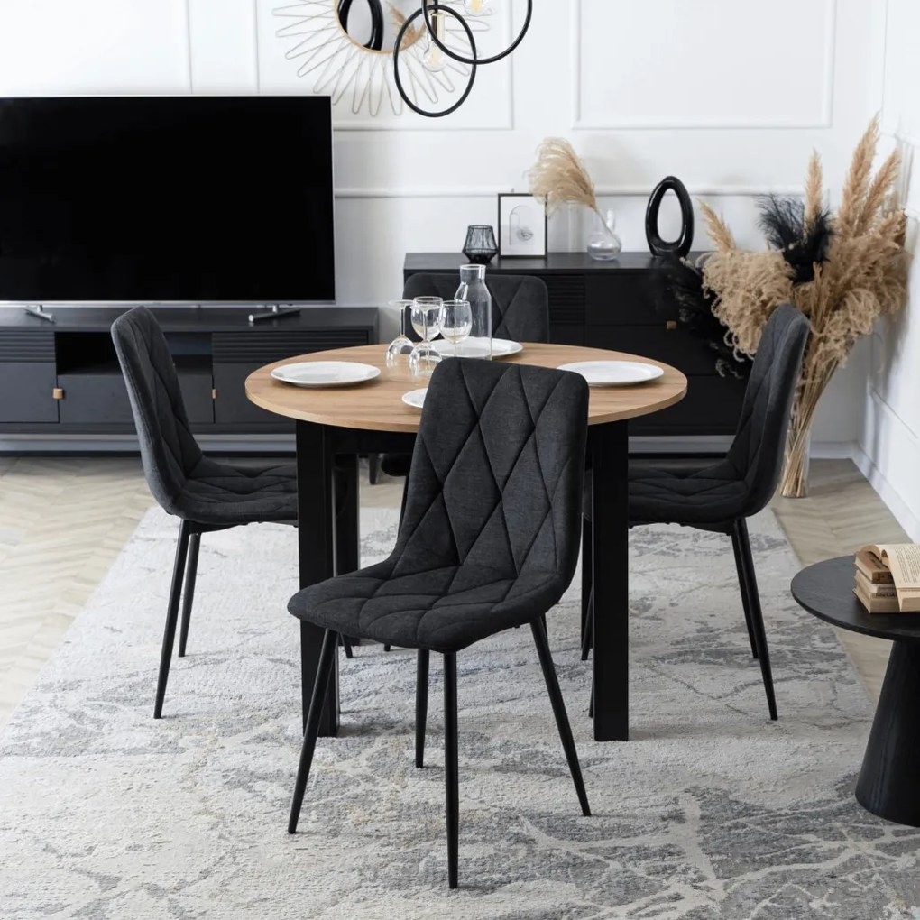 Szék fekete színben. ROBIN 2