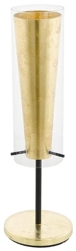 Eglo 97654 - Asztali lámpa PINTO GOLD 1xE27/60W/230V