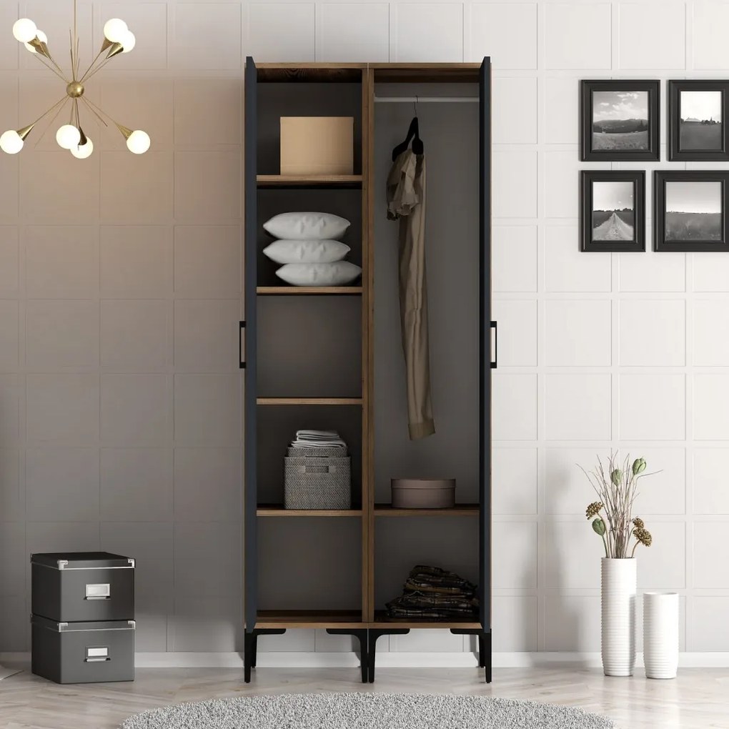 Kumsal SS - Walnut, Anthracite