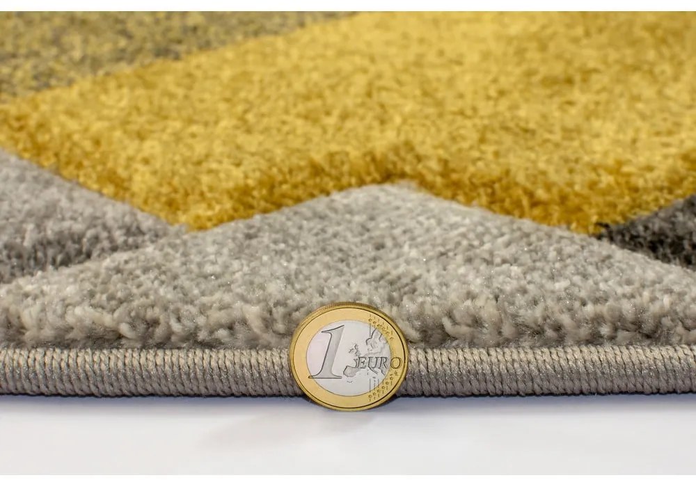 Sárga-szürke szőnyeg 160x230 cm Nimbus – Flair Rugs