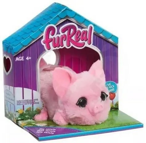 FurReal My Minis Piggy, interaktív malac,rózsaszín