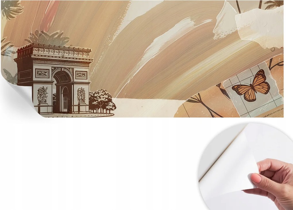 Öntapadós Dekoratív Fotótapéta Hálószobába Egzotikus utazás 250x104