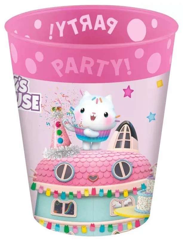 Gabi babaháza Friends micro prémium műanyag pohár szett 4 db-os 250 ml