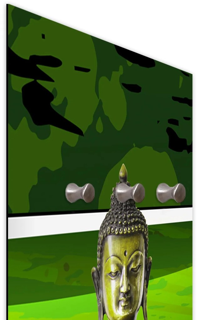 Gario Fali fogas Zöld Buddha Méret: 25 x 70 cm
