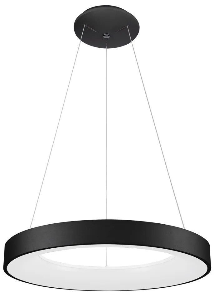 ITALUX 5304-850RP-BK-3 GIULIA Modern Led Függesztett Lámpa Fekete LED IP20