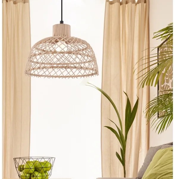 Eglo 43285 - Csillár zsinóron AUSNBY 1xE27/40W/230V