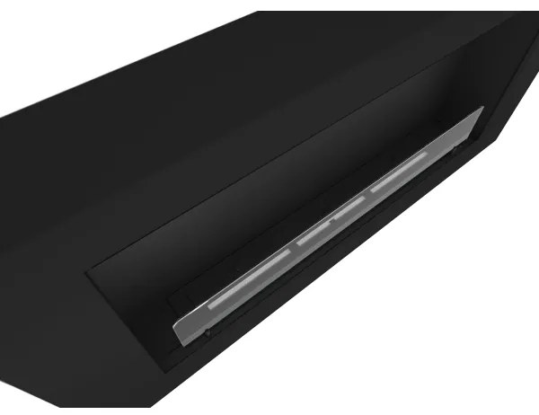 InFire - Fali BIO kandalló 120x56 cm 3kW fekete