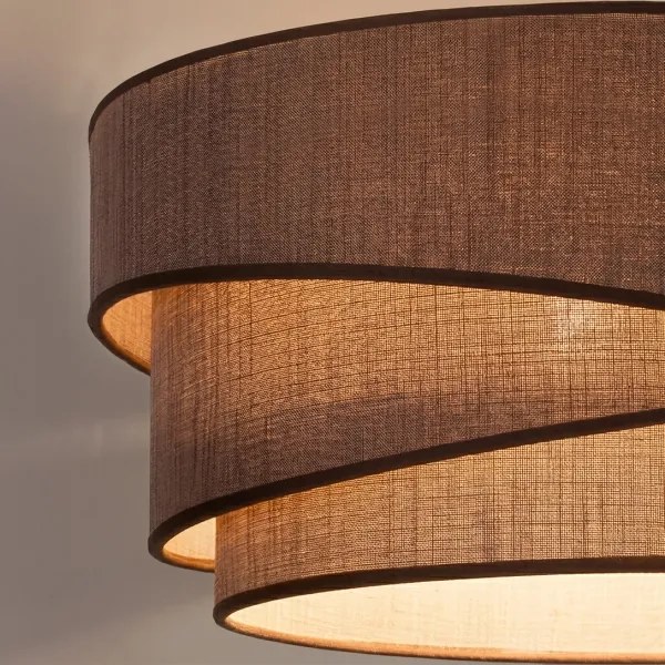 Brilagi - ARROW függőlámpa kábellel 1xE27/60W/230V Ø 45 cm barna