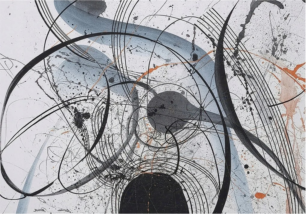 Dekoratív Fotótapéta Fali Falra Kifejező absztrakt 312x219